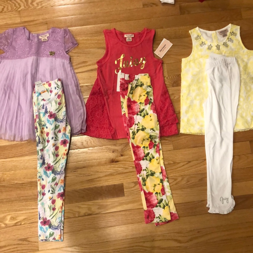 NWT Juicy Couture girls bundle. Sz: 6X
